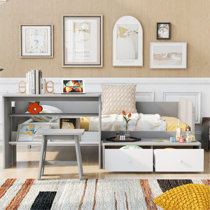 Kaslyn twin hotsell bookcase bed